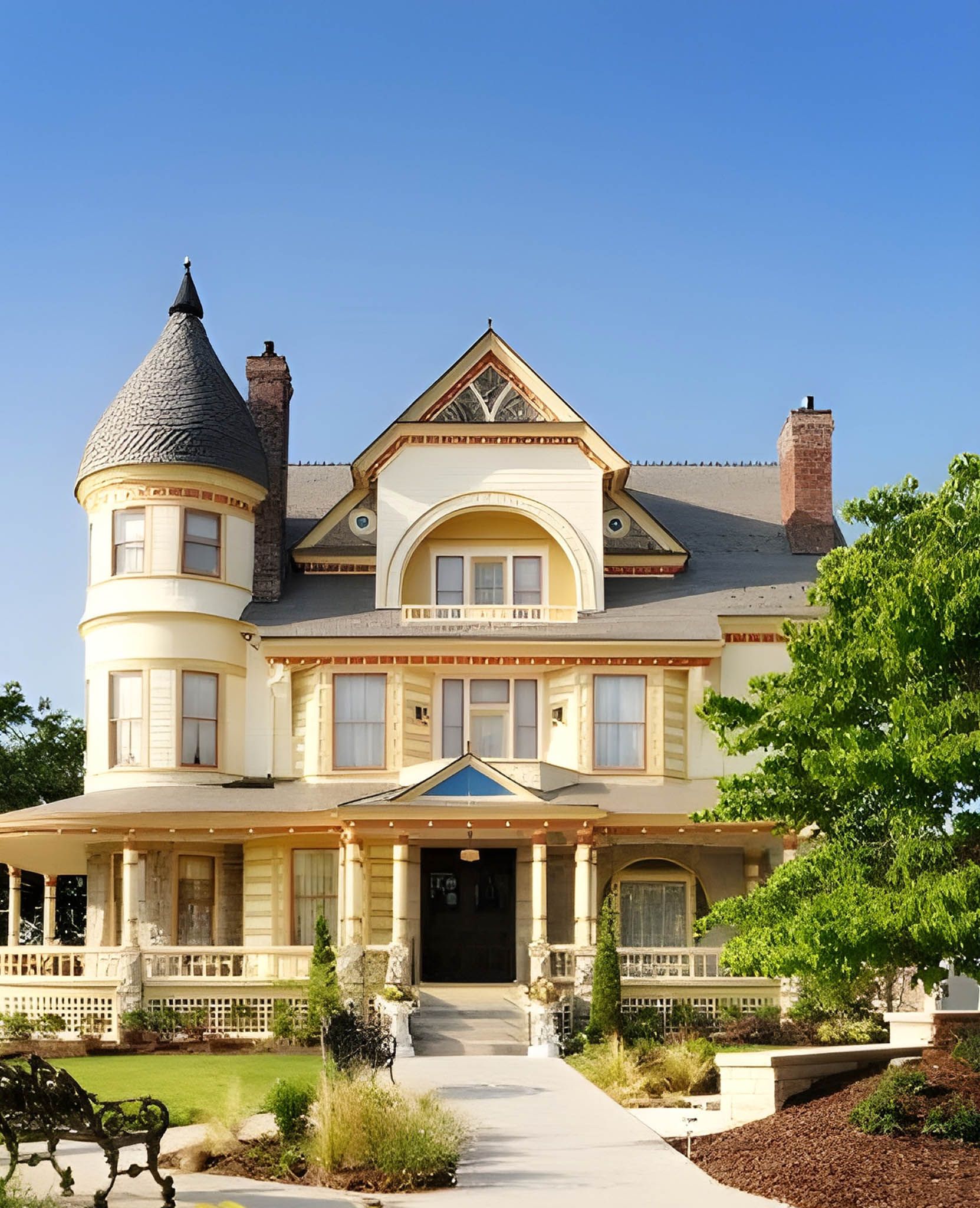 The Queen Anne–style mansion at Lovell Estate