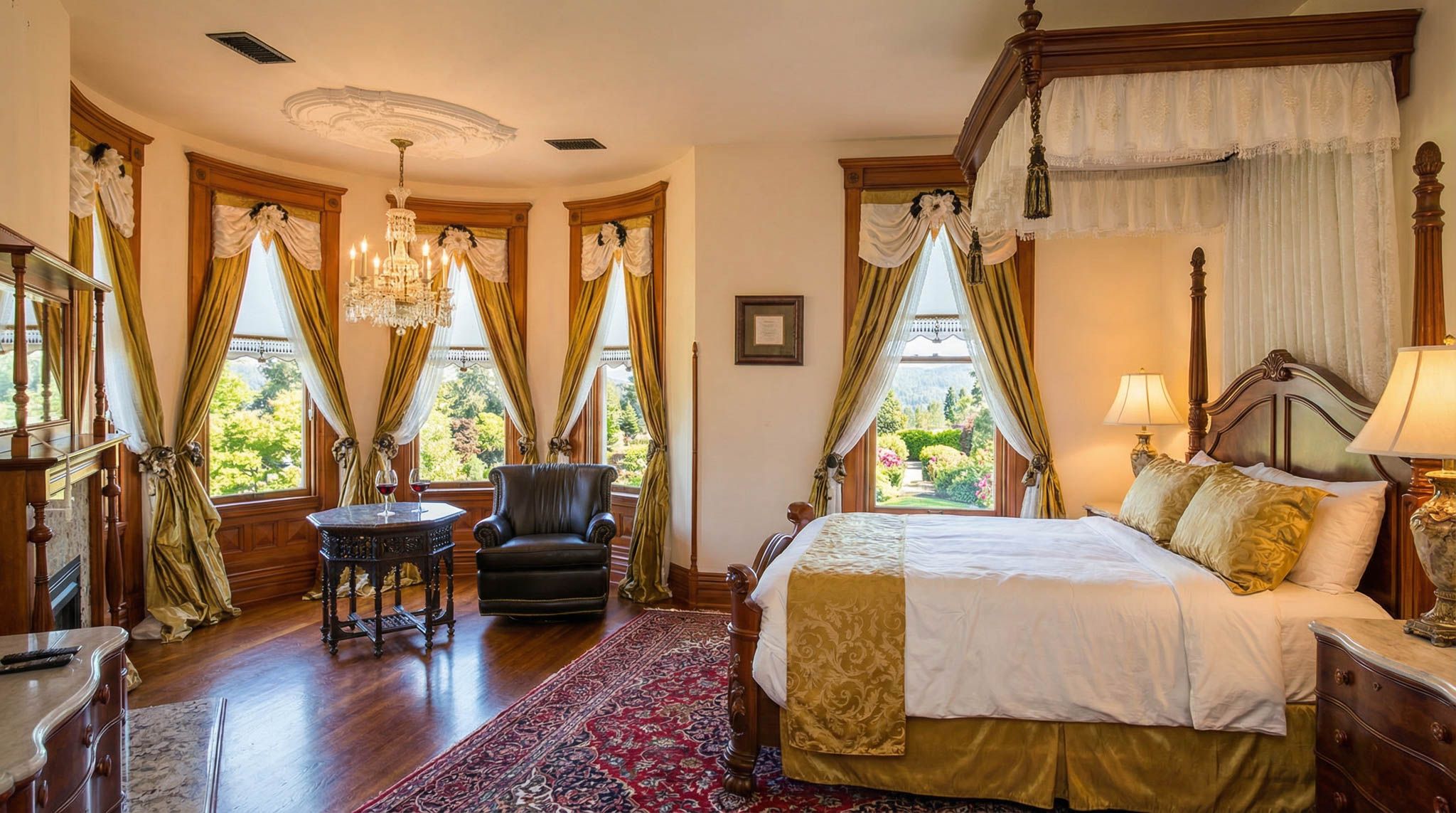 The Thoreau Room inside the Lovell mansion